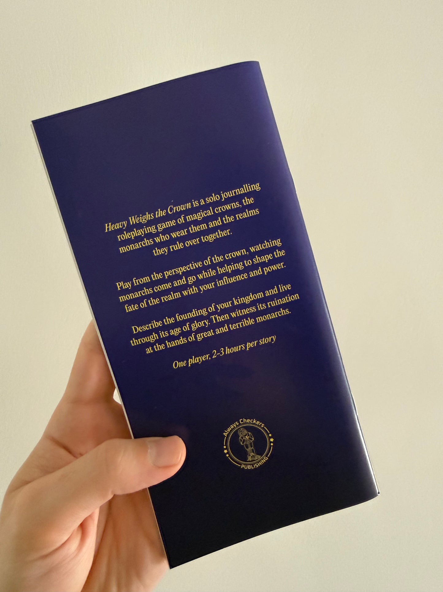 Heavy Weighs the Crown zine & PDF